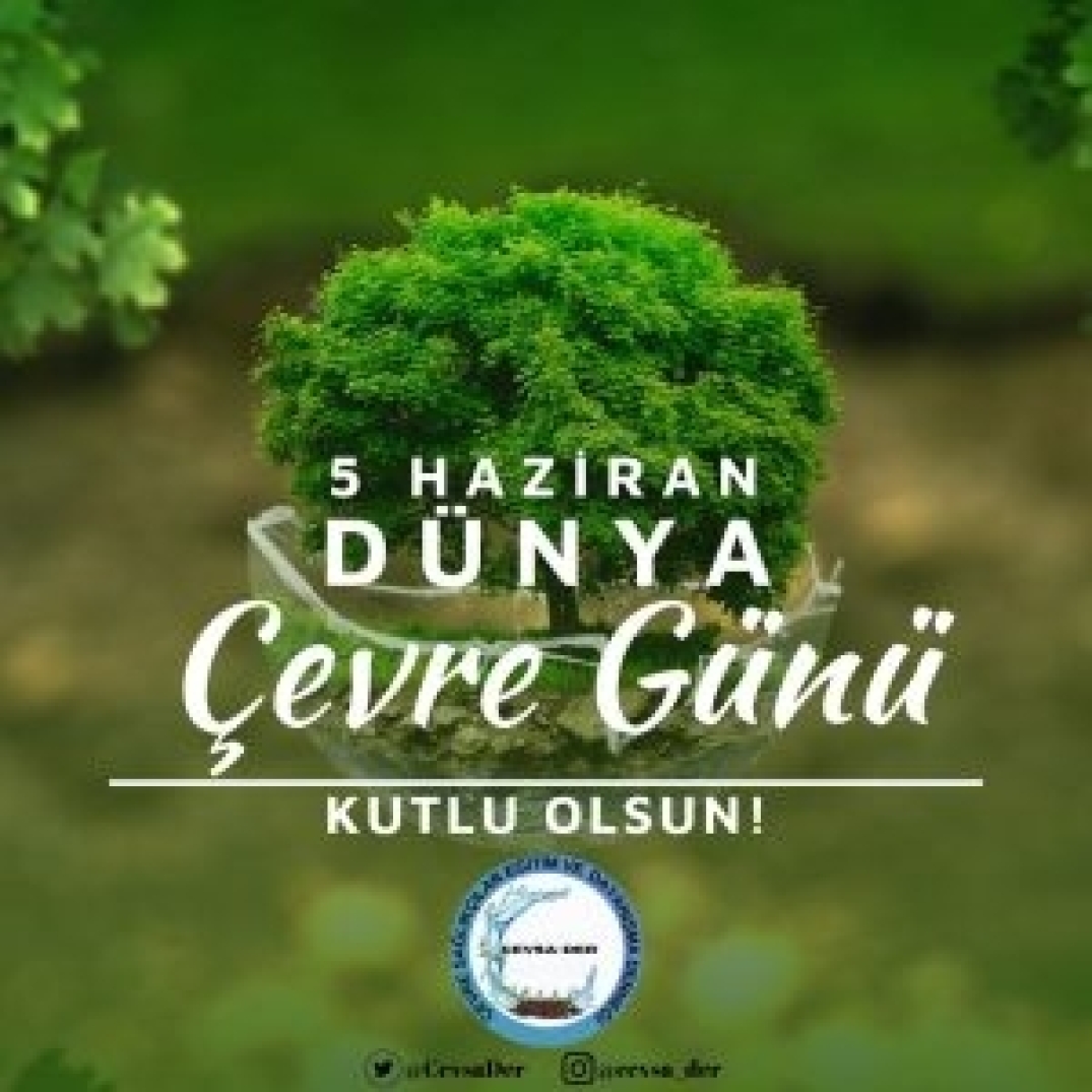 Meslektaşlarımızın Dünya Çevre Gününü Kutladık