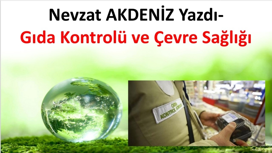 Nevzat AKDENİZ Yazdı- Gıda Kontrolü ve Çevre Sağlığı